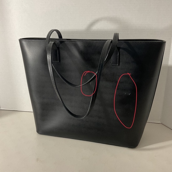Kate Spade Large Black Tote with Light Pink Tassel - Picture 13 of 14